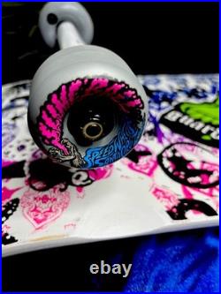 Vision Old Ghost COMPLETE withIndependent Trucks 169's, Slime Balls Santa Cruz