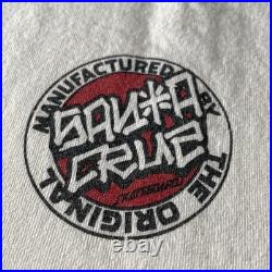 Vtg NHS Santa Cruz Skateboards x Eric Dressen Shirt Men's 2XL Tattoo Original