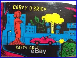 Vtg Santa Cruz Corey O'Brien Mutant City 1990 OG Skateboard Deck Daniel Clowes
