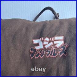 (XL) Santa Cruz Godzilla Brown Cotton Fleece Graphic Print Hooded Men's Hoodie