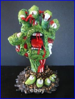 ZOMBIE RISING HAND Custom Kidrobot Santa Cruz Skateboards Screaming Hand Figure