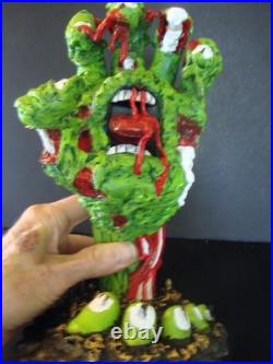 ZOMBIE RISING HAND Custom Kidrobot Santa Cruz Skateboards Screaming Hand Figure