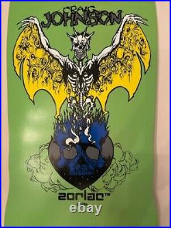 Zorlac Craig Johnson Skateboard Pushead Alva Santa Cruz Powell Peralta Bones